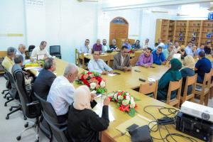 جامعة عدن تستعرض نتائج التصنيف الوطني والتعرف على جوانب القصور